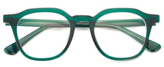 Zora Green Blue Light Glasses From ANRRI