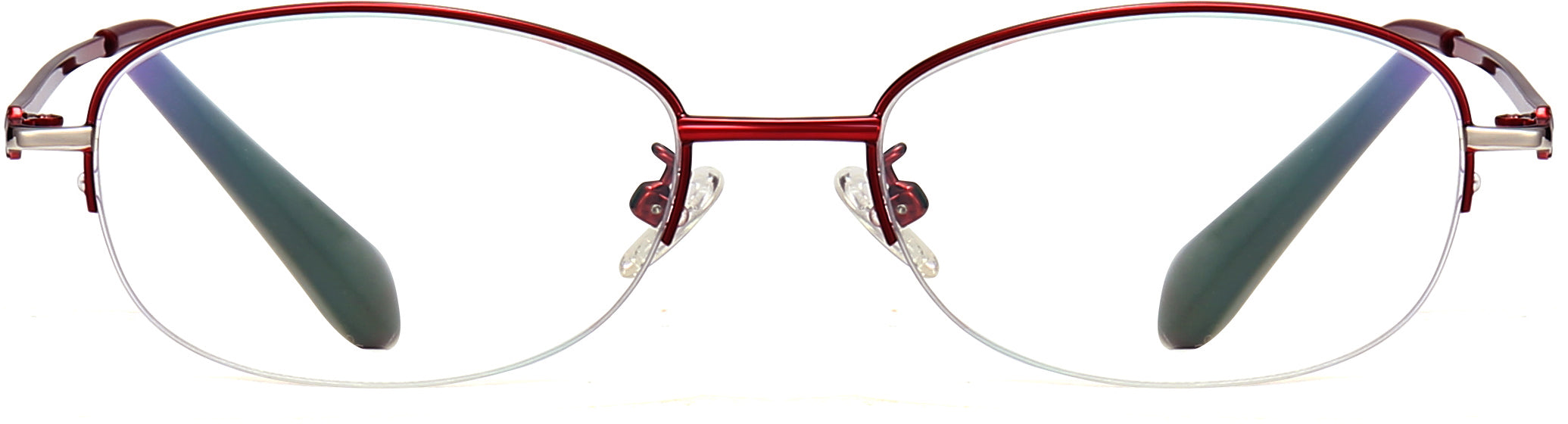 Cecily Red Metal Eyeglasses from ANRRI