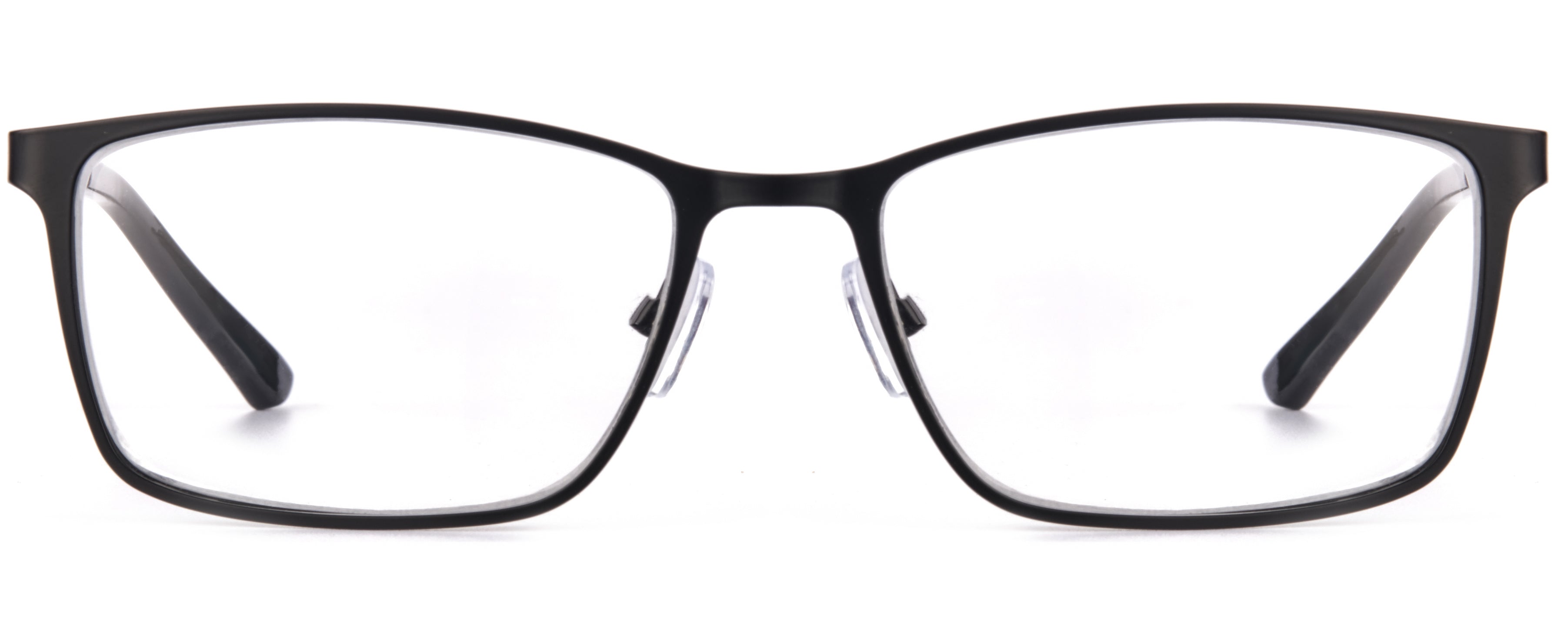 Macon Black Metal Eyeglasses from ANRRI