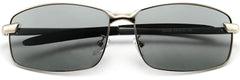 Max Silver Stainless steel Sunglasses from ANRRI