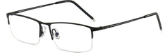 Alva Browline Black Eyeglasses from ANRRI